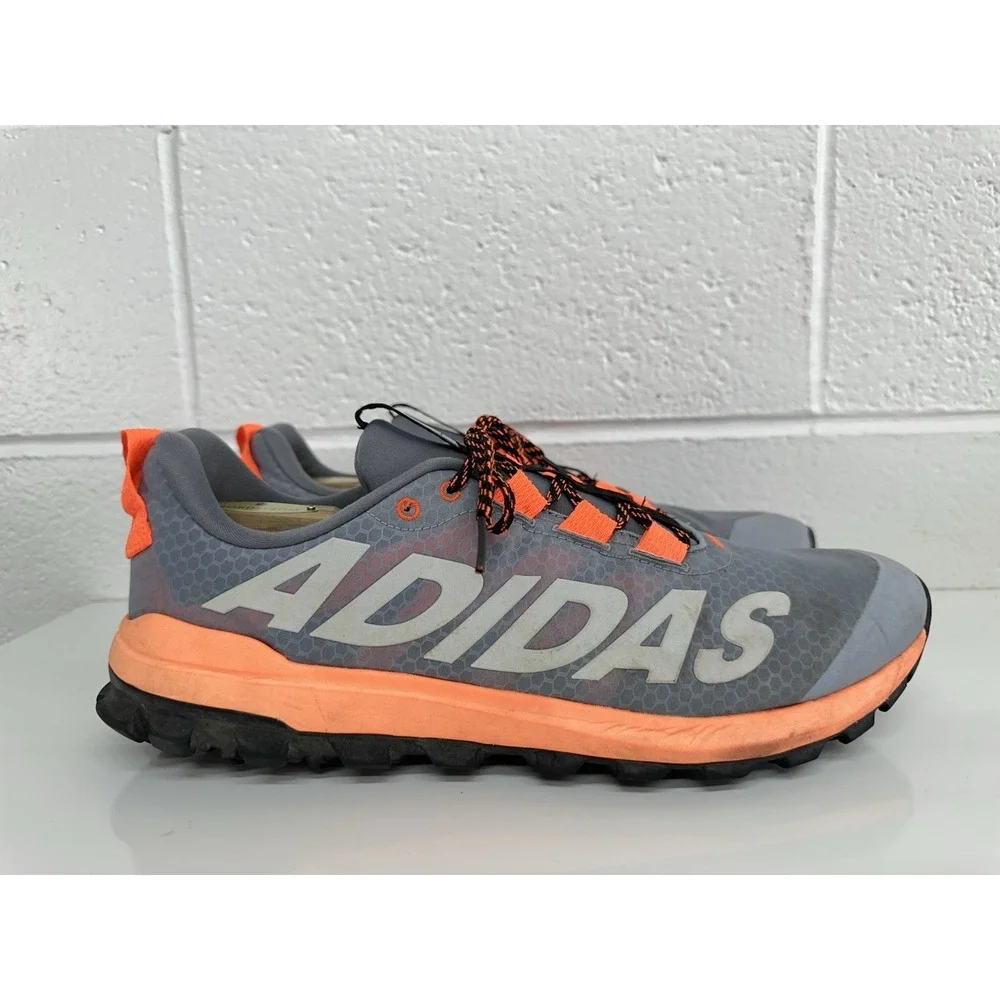 adidas Vigor TR 6 Trail‎ Running Shows Orange/Gray Men's Size 14